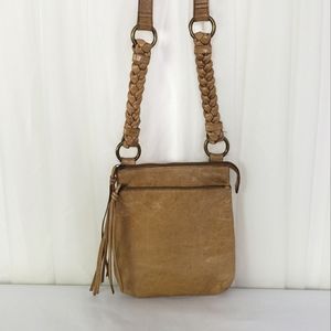 HOBO Tan Crossbody Bag